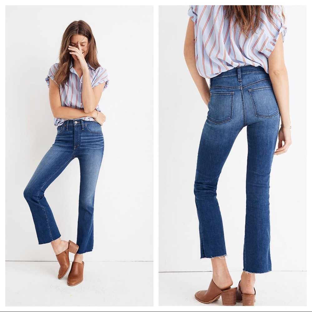 Madewell Cali Denim Jeans Marco Wash